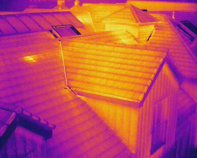 Thermal Imaging Roof Survey Image Torquay